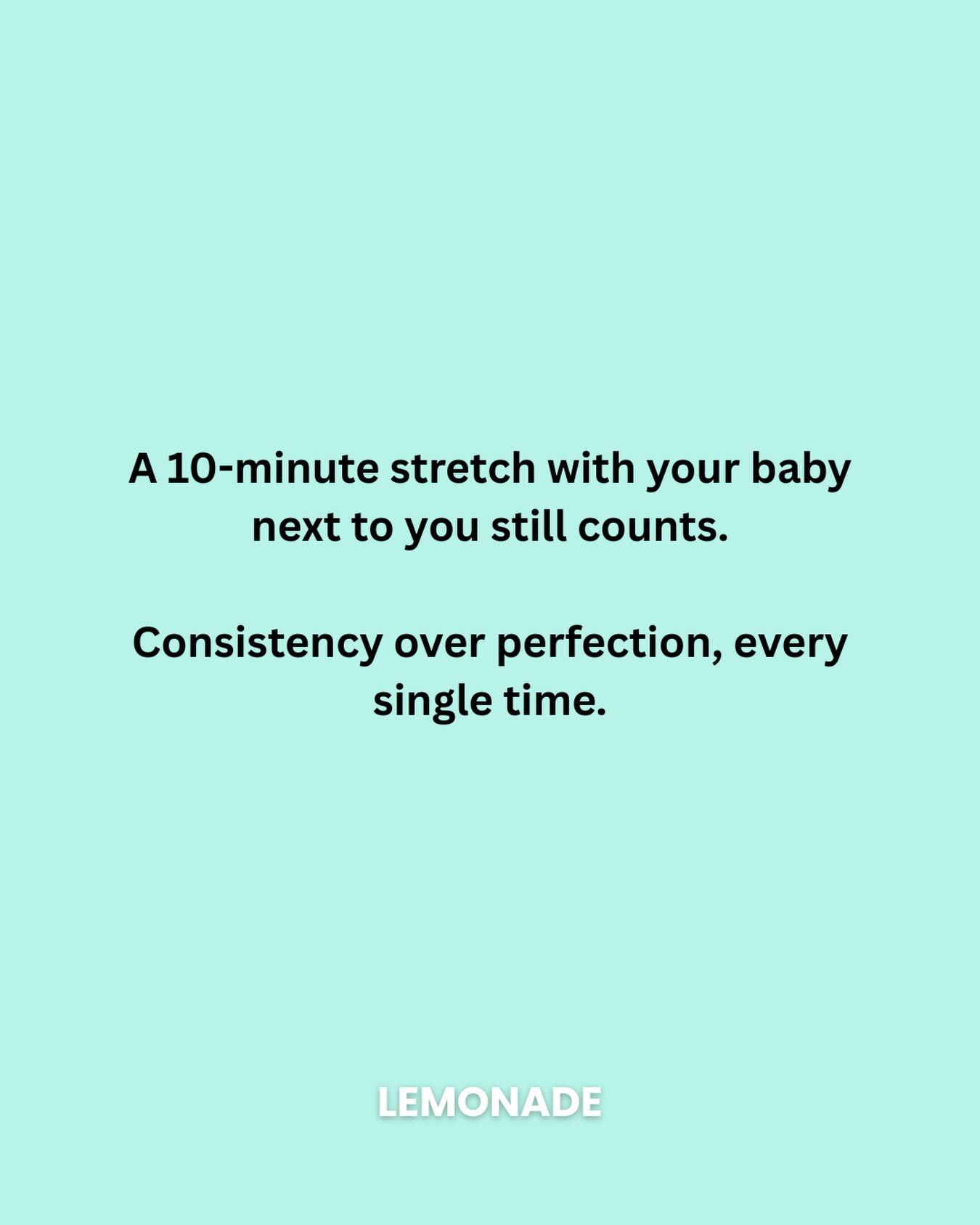 It’s time to ditch the “all or nothing” mindset 💚

#postpartumfitness #motherhood #consistency #selfcareformums